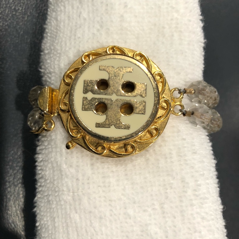 Tory Burch button bracelet